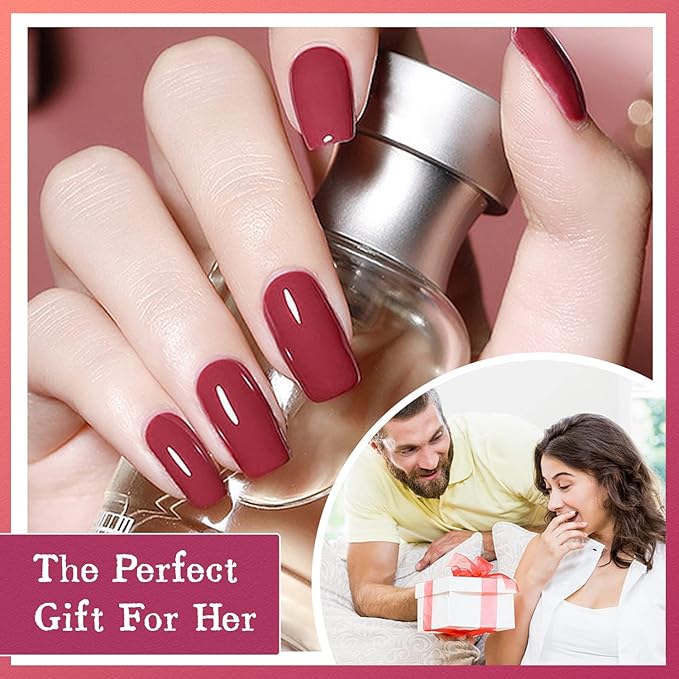 JODSONE Gel Nail Polish Kit with U V Light 36 PCS Classic Black and White Nude and Blue Purple Gel Polish Set with Manicure Tools Suitable for All Sea-Velvo Beauty