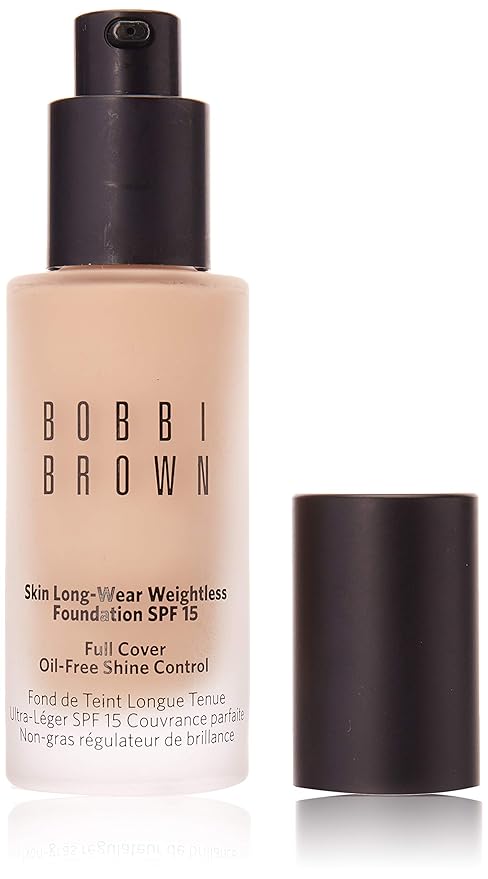 Bobbi Brown Skin Long-Wear Weightless Foundation SPF 15-1 Warm Ivory Women 1 oz-Velvo Beauty