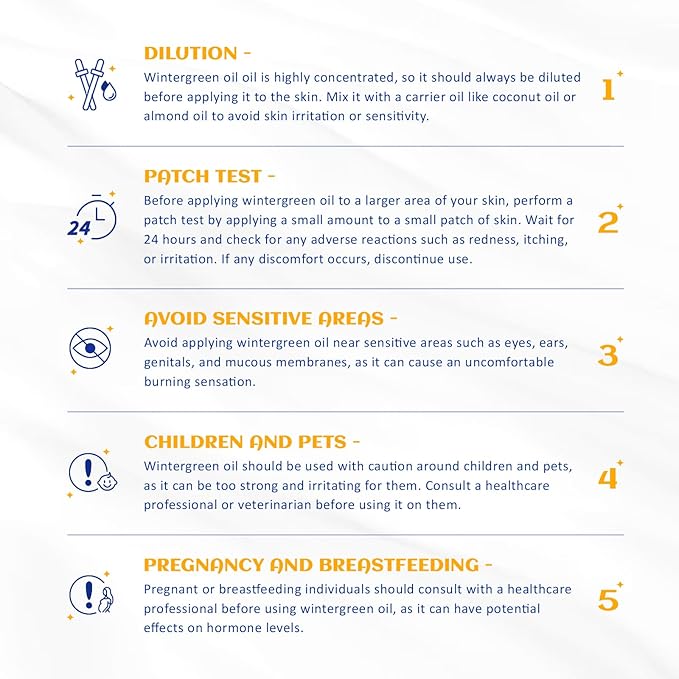 HIQILI 1 Fl Oz Wintergreen Essential Oil, 100% Pure Natural for Skin, Diffuser - 30ml-Velvo Beauty