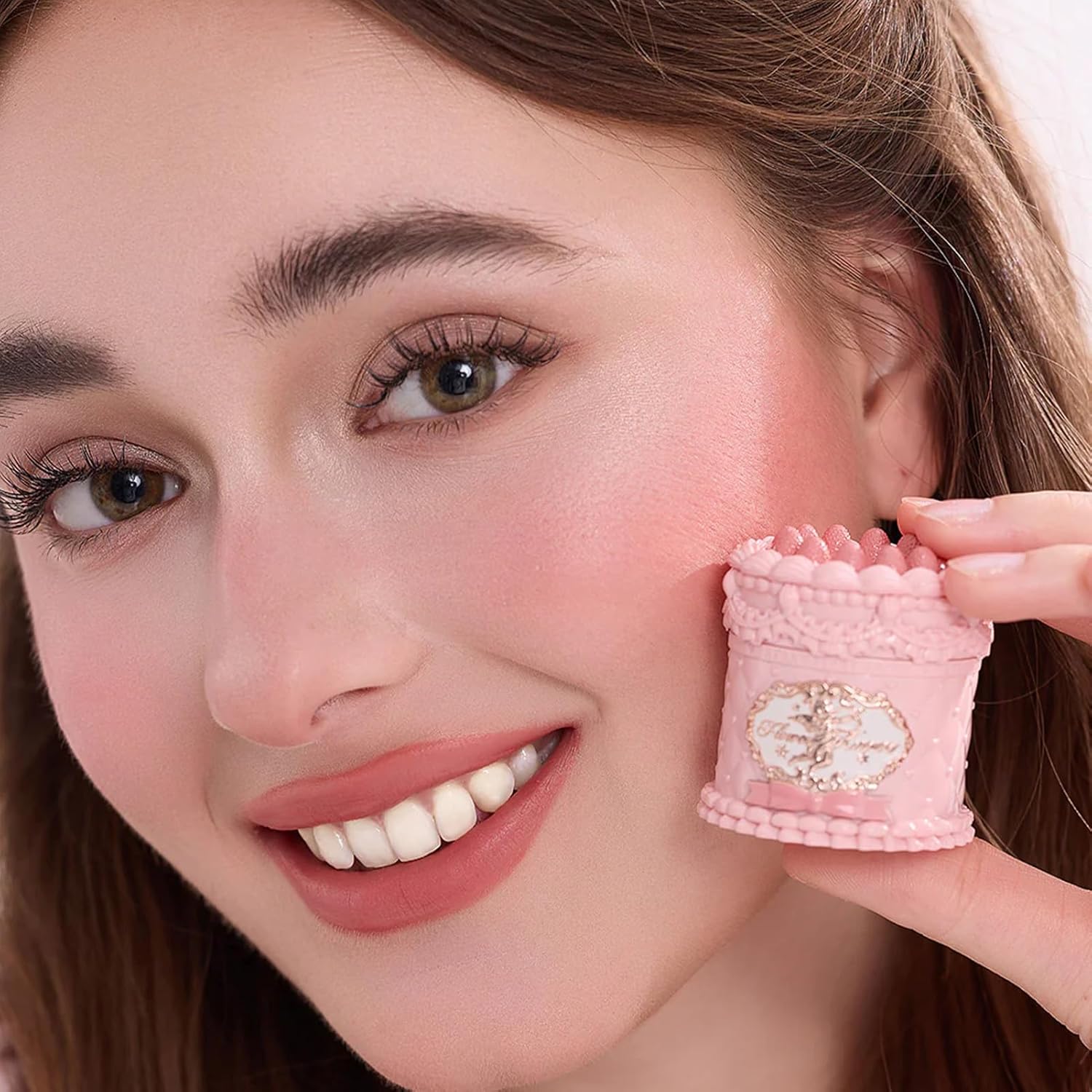 Flower Knows Strawberry Cupid Cake Lip Cream,Velvety-Smooth Matte Liquid Lipstick,Hydrating,Smudge-proof & Stain-Free Lip Stain (V04 Meredith,0.17 Fl Oz)-Velvo Beauty