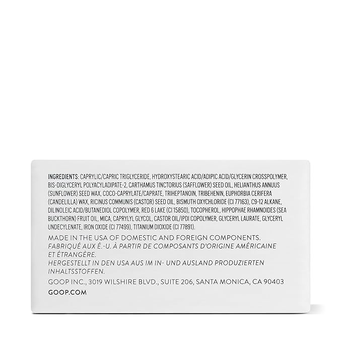 goop Beauty Cream Blush | Sheer Pop of Color for Lips & Cheeks | Vitamin C, Vitamin E & Safflower Oil | Natural Makeup for Glowing Skin | 0.5 oz | Venus - Translucent Fushsia