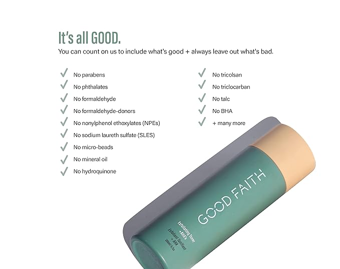 Good Faith - GOOD + Glowing Set - Brightening Skincare Value Kit - 3pcs Exfoliating Toner, Brightening Serum, Softening Moisturizer - Vegan - Cruelty Free-Velvo Beauty
