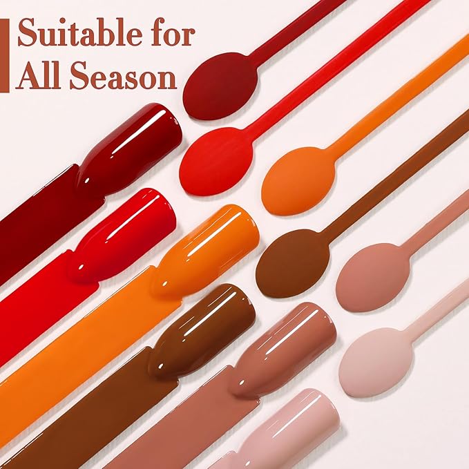 Double Rhythm 28Pcs 0.5Oz Gel Nail Polish Set Same Color Same Bottle Soak Off Gel Polish Kit Nail Art Manicure Salon DIY at Home for Women (White Pink Collection-T24-2)-Velvo Beauty