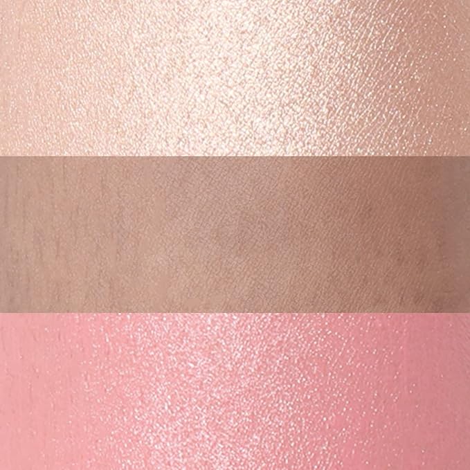 FOCALLURE 3 Pcs Cream Contour Sticks,Shades with Highlighter & Bronzer & Blush,Non-greasy Long-wear Face Contouring Pen,Easy to Sculpt the Face and Create a Lightweight Finishing Makeup,FAIR-Velvo Beauty