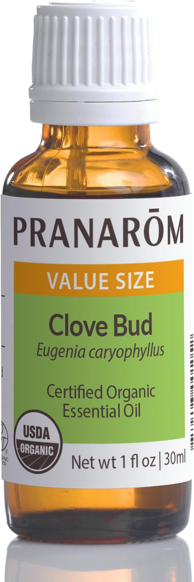 Pranarom USDA Certified Organic Clove Essential Oil (30ml), 100% Pure Undiluted Therapeutic Grade from Sri Lanka & Madagascar for Aromatherapy, Diffuser, Immune Support, DIY Cleaning, Warm Scent-Velvo Beauty