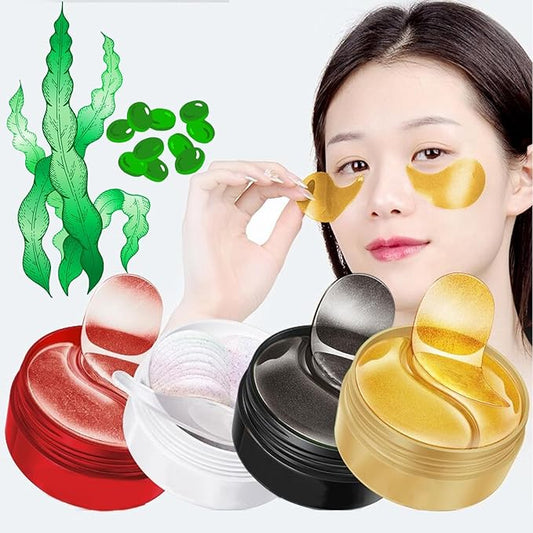 Under Eye Patches-240 Pcs-Four Color Eye Mask For Reduce Dark Circles,Eyes Bags,Puffy,Wrinkles,Gel Eye Mask Skincare-Velvo Beauty
