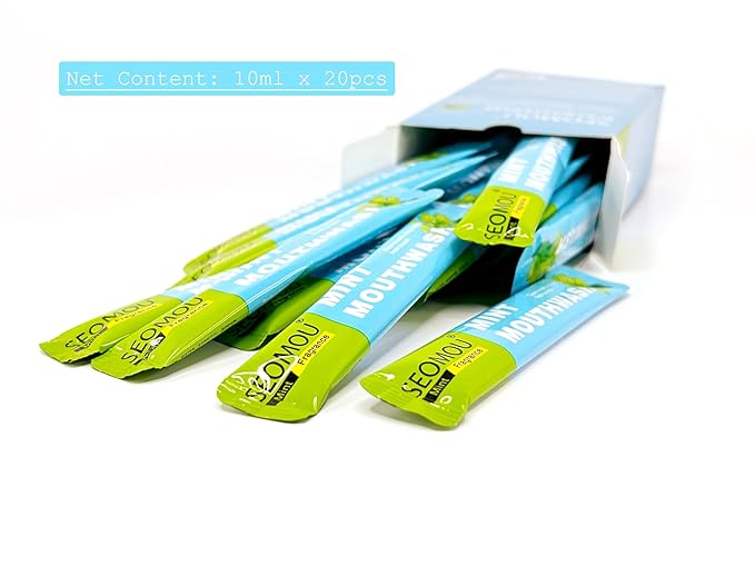 24K Gold Eye Mask Anti-Wrinkle 60 pieces + Portable Mint MouthWash Included Antibacterical Long Lasting Plant Extract 20 pieces-Velvo Beauty