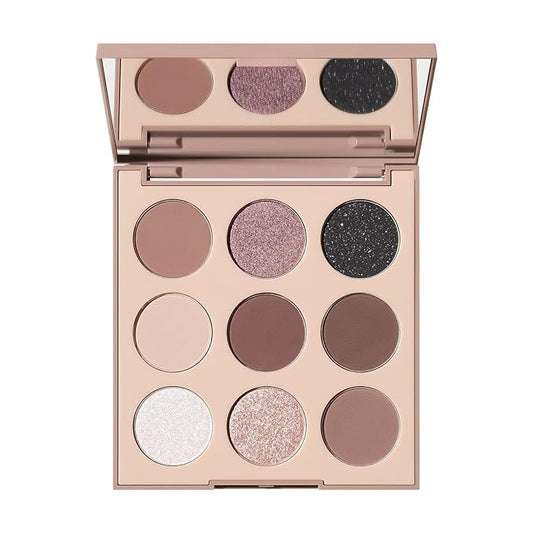 Morphe 9M Midnight Dune Artistry Palette - Cool-Toned Makeup Palette with Matte and Shimmer Finishes - Highly Pigmented Eye Makeup with a Blendable & Buildable Formula (0.35 oz)-Velvo Beauty