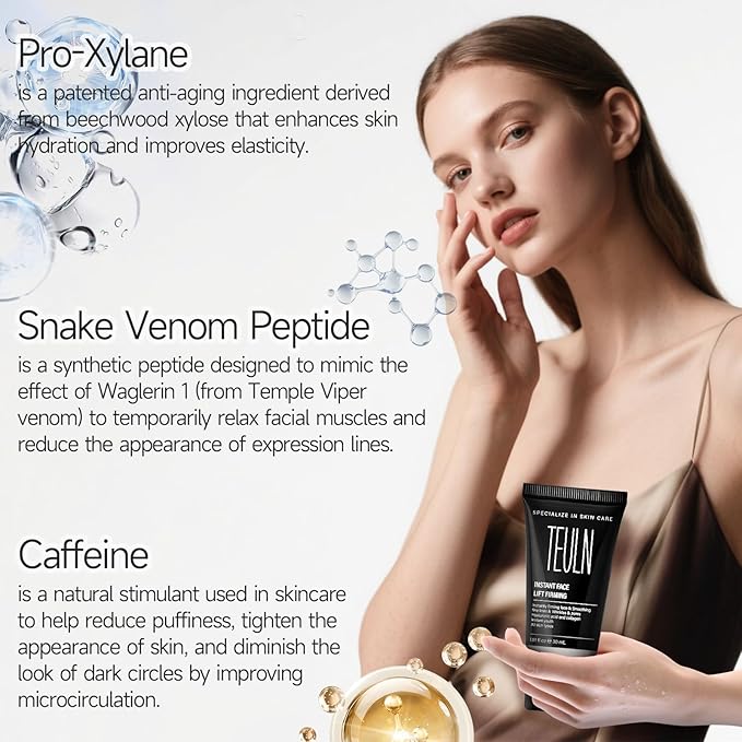 2.0 Instant Face Lift Cream,Instant Face Tightener,Smoothing Fine Lines, Deep Wrinkles and Pores ，Rapidly Improves the Look of Aged Skin 1.01oz-Velvo Beauty