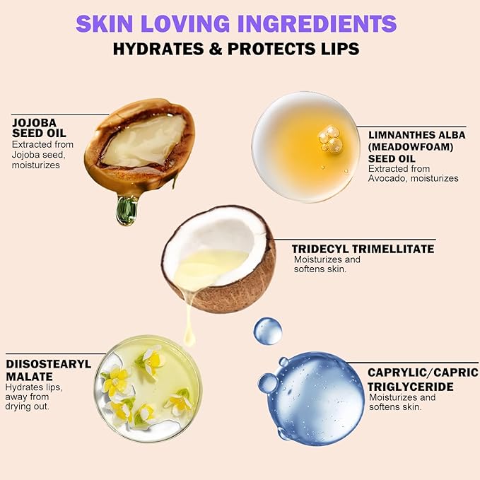 pH Lip Balm, Transparent Clear Color Changing Lipstick and Tinted Lip Balm Chapstick, Vegan & Cruelty Free Lip Tint, Hydrate & Nourish with JOJOBA and MEADOWFOAM SEED OIL, #002 Sapphire-Velvo Beauty