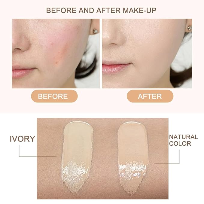 Beauty Cream, Beauty Linasi Clear Cover Beauty Cream, Air Cushion Cc Cream, Moisturizing Concealer, Makeup Long Lasting-Velvo Beauty