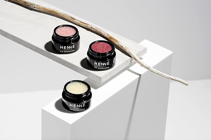 Henné Organics Lip Exfoliator - Natural and Organic Sugar Scrub - Nordic Berries-Velvo Beauty