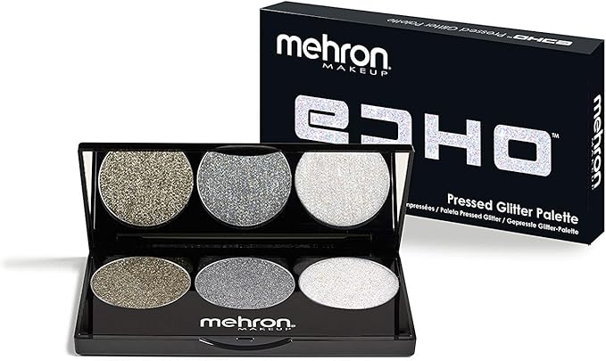 Mehron ECHO Pressed Glitter Palette-Velvo Beauty