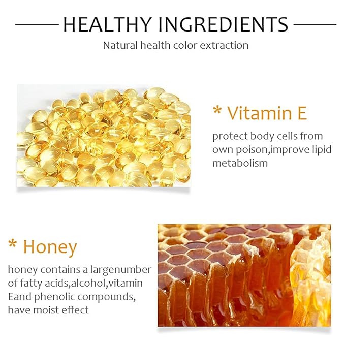 Vitamin E Lip Plumping Serum, Lip Hyaluronic Lip Plumper, Lip Plumping Serum Instant Lip Balm for Moisturize, Eliminate Dryness Wrinkles Enhances Plump Gloss (2PC)-Velvo Beauty