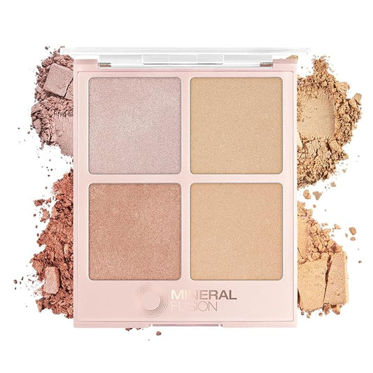 Highlighter Palette, Lightweight Shimmer, Stargazing-Velvo Beauty