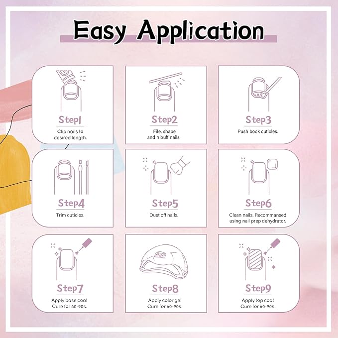 JEWHITENY 27 Colors Nail Polish Kit with U V Light, U V LED Nail Dryer Lamp Curing Gel Nail Polish Set Popular Gel Polish Set DIY at Home, Nail Manicure Tools-Velvo Beauty