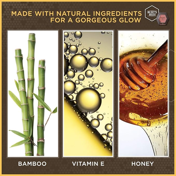 Burt's Bees 100% Natural Origin Blush with Vitamin E, Toasted Cinnamon - 0.19 Ounce-Velvo Beauty