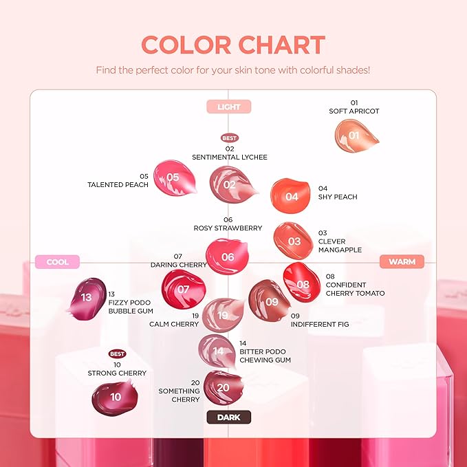 lilybyred Bloody Liar Coating Tint | Korean Glossy Lip Stain, Vivid & Juicy Color, Syrupy Shine, Moisturizing, Long-Lasting & Smudge-Proof, Non-Sticky, Lightweight, 0.14 oz. (04 Shy Peach)-Velvo Beauty