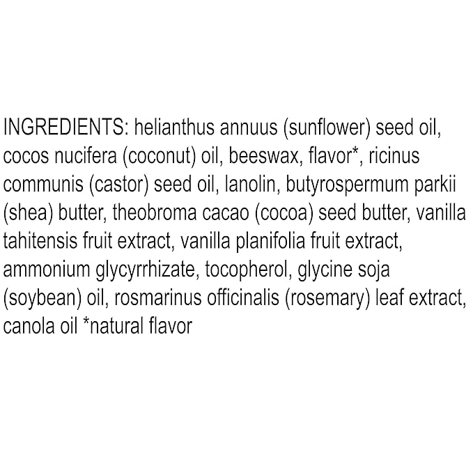 Burt's Bees Lip Balm - Vanilla Bean, Lip Moisturizer With Responsibly Sourced Beeswax, Tint-Free, Natural Origin Conditioning Lip Treatment, 2 Tubes, 0.15 oz.-Velvo Beauty