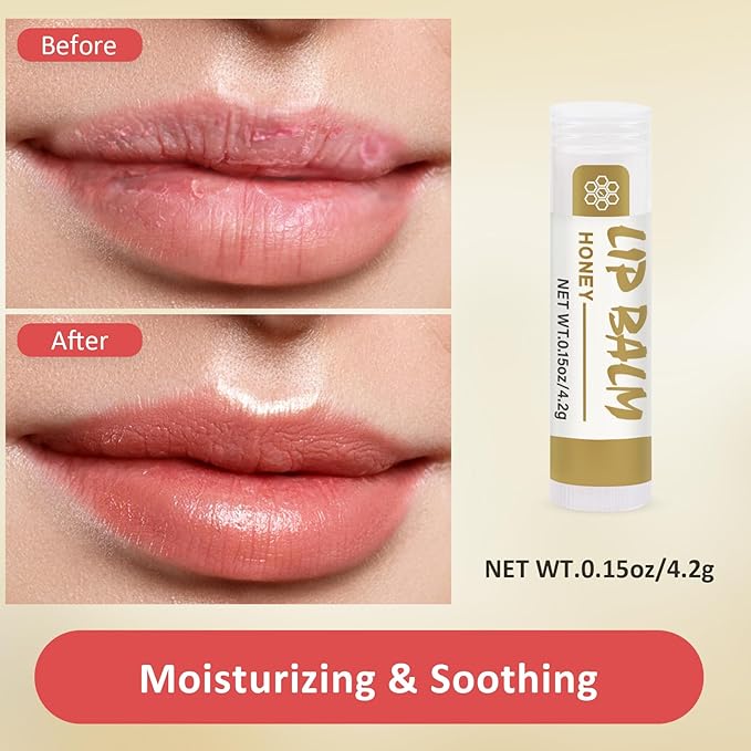 64 Pack Lip Balm, Natural Lip Balm Bulk with Vitamin E and Coconut Oil, Moisturizing Soothing Chapped Lips-8 Flavors-Velvo Beauty