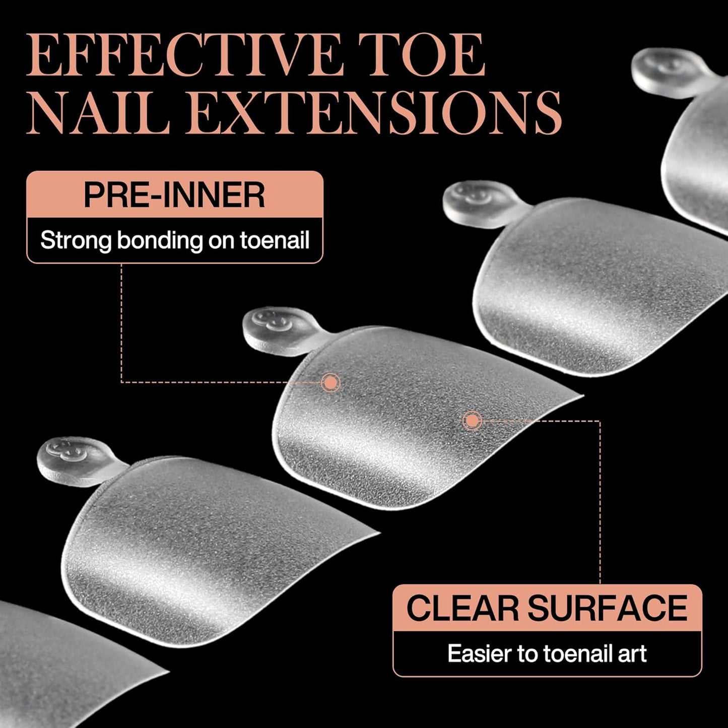 Short Toe Nail Tips Square Toe Nail Press Ons Full Matte 504pcs Full Cover Toenail Press On Nails Smoothly Curved for Any Toenail Shapes Easily DIY Salon, 12 Sizes Toe Acrylic Nails, Luckyfairy-Velvo Beauty