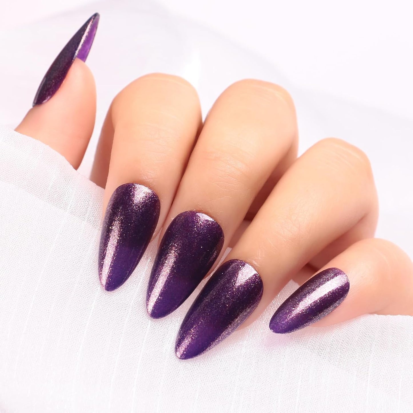 Major Dijit Quick Dry Nail Polish Charm Purple Summer Nail Lacquer for Nail Art Regular Nail Polish 0.41 fl oz.-Velvo Beauty