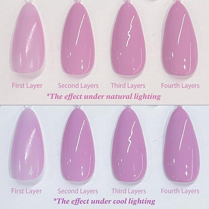 modelones Nail Strengthener Jelly Purple Nail Repair for Damaged Nails Strengthening Polish 15ml Nail Growth and Strengthener Natural Concealer Foundation Nail Care Gifts for Women-Velvo Beauty