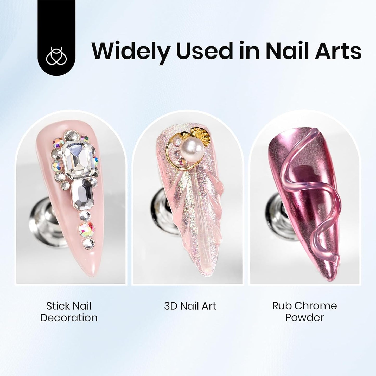 Beetles Sculpting Gel 3D Nail Art - Halloween White No Wipe Nail Polish 3D Rhinestone Building Multi-Function Drawing Gel for DIY Manicure Designs-Velvo Beauty