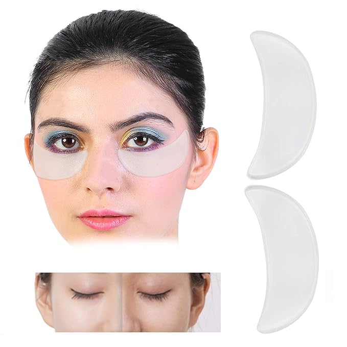 2Pcs Anti‑Wrinkle Face Eye Patch, Reusable Silicone Eye Pad Sticker for Face Caring-Velvo Beauty