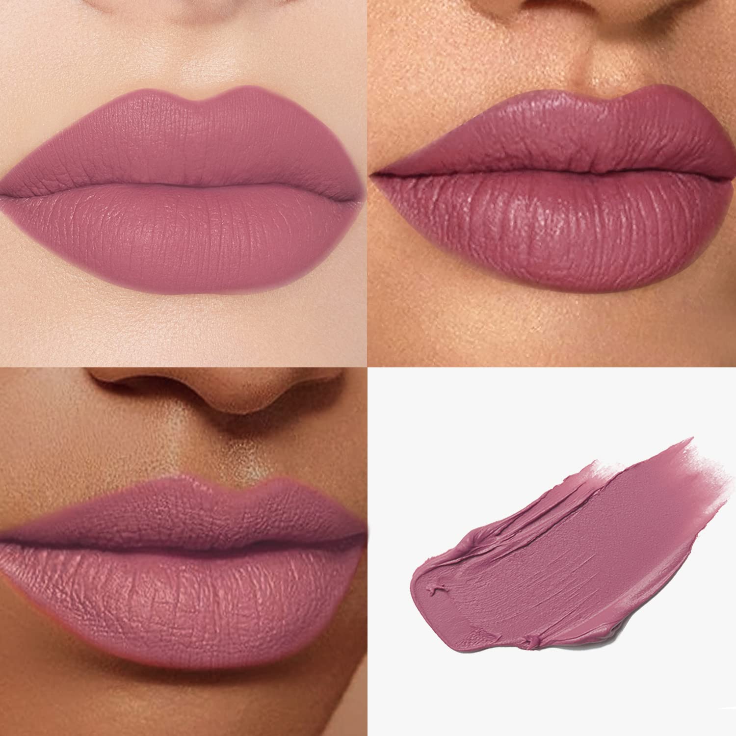 Catkin Semi-Matte Lipstick Hydrating High Impact Color Infused with Vitamin E and Avocado Oil Smooth Soft Texture Long Lasting Matte Finish 167-Velvo Beauty