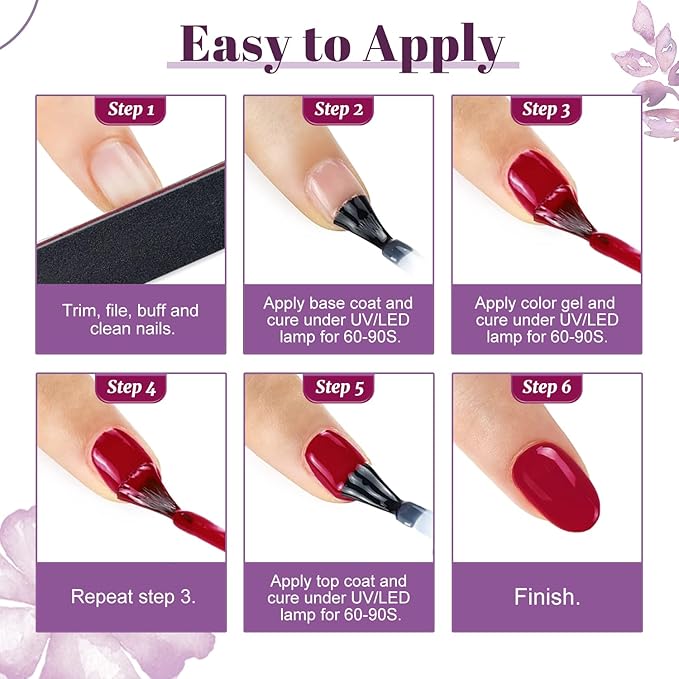 JODSONE 32+4 Pcs Gel Nail Polish Kit Soak Off Gel Polish Set Glitter Gel Nail Kit Nail Art Salon DIY at Home Manicure Kit-Velvo Beauty