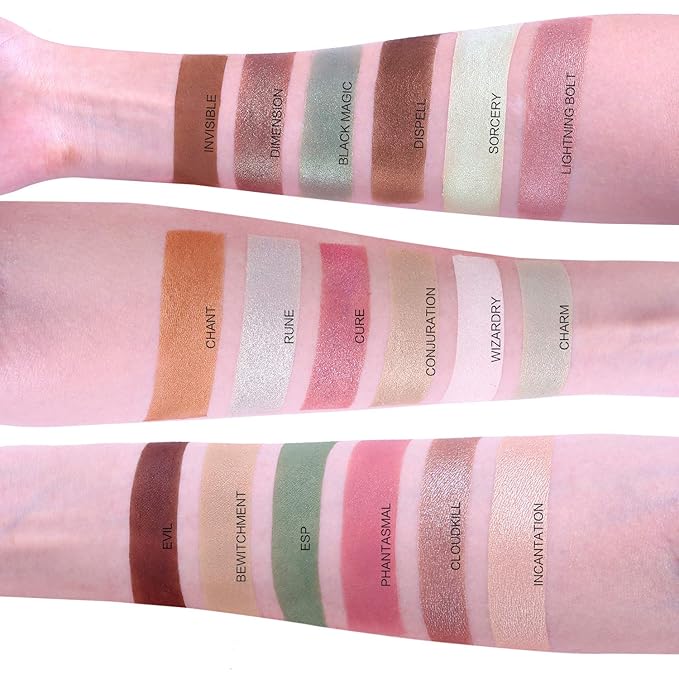 18 Colors Eyeshadow Palette With 7 pcs Soft Brushes Makeup Set High Pigmented Shimmer Matte Metallic Glitter Pink Nude Sage Green Eye Shadow Brush Make Up Kit for Women & Teen, Beginner & Pros-Velvo Beauty