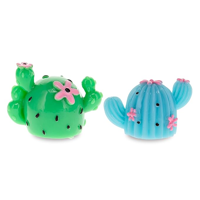 Mad Beauty Fiesta Forever Lip Balm Duo | Cactus-Shaped | Pineapple & Lime Scents | Cruelty-Free | Fun and Moisturizing Lip Care-Velvo Beauty