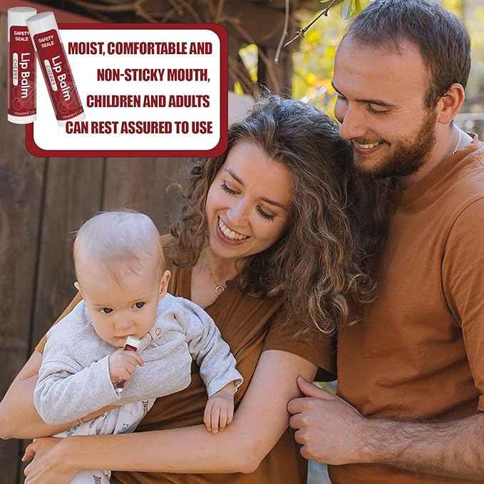 20 Pack Natural Lip Balm Bulk with Vitamin E and Coconut Oil Valentine's Day best choice - Moisturizing, Soothing, and Repairing Dry and Chapped Lips - 10 Flavors - Non-GMO-Velvo Beauty