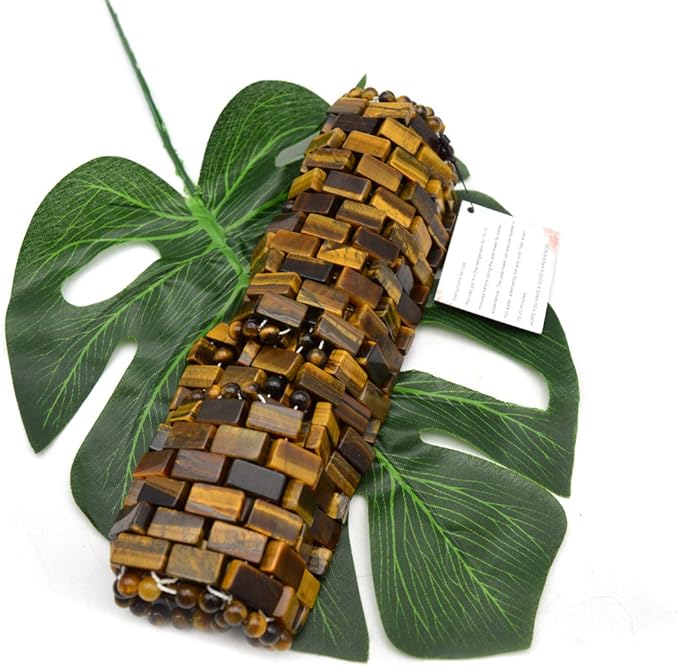 Jade Ice Sleeping Mask, Jade Mask for Relieving Face & Eye Puffiness Migraine, Anti Wrinkle Mask Therapy, Yoga Meditation Tools (Tiger's eye Jade)-Velvo Beauty