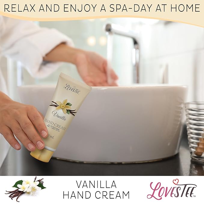 Mothers Day Gifts, Spa Basket for Women, Vanilla Bath & Body Set, Christmas & Birthday Gift, Includes Shower Gel, Body Lotion, Hand Cream, Body Scrub, Message Oil, Candle, Eye Mask, Confetti-Velvo Beauty