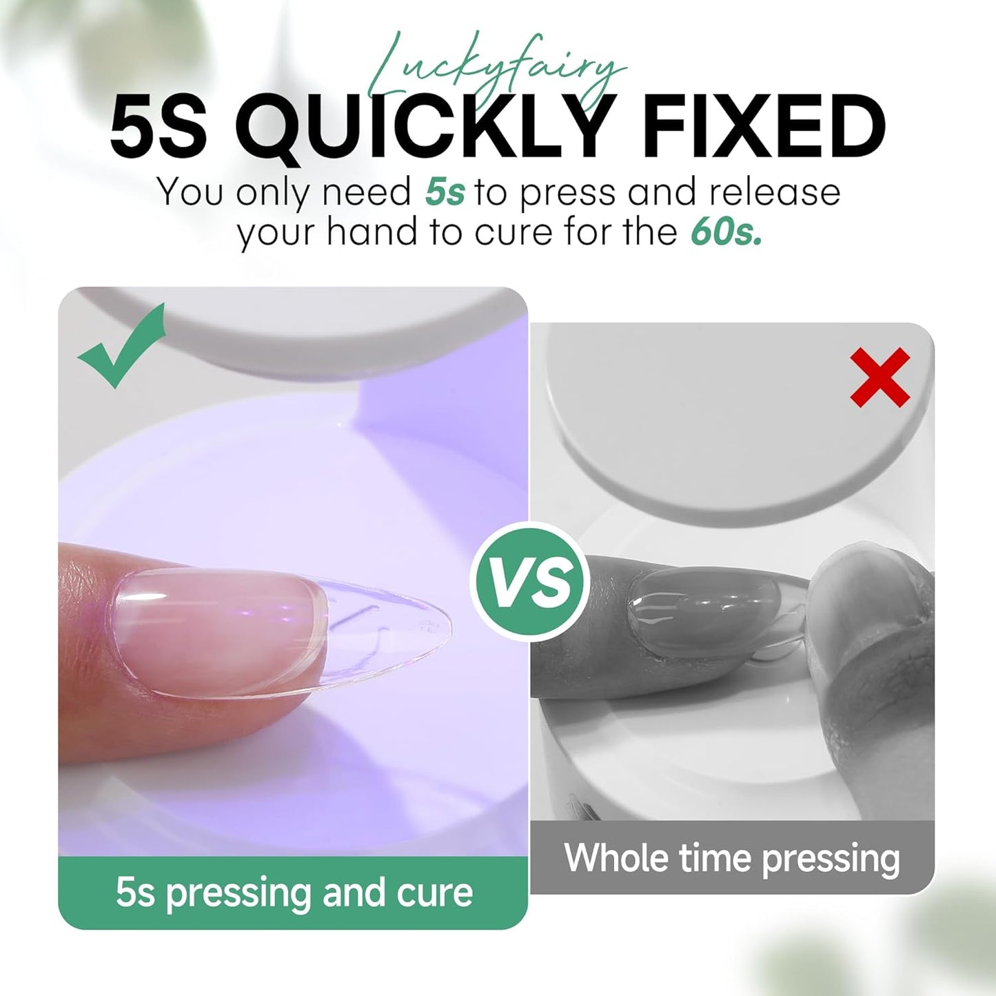 Nail Glue Gel for Nail Tips, Super Strong Solid Gel Glue U V Cured Needed, 15ml Soak Off Soft Adhesive Bonding for Acrylic Nails, Nails Extension Fake Nails-Velvo Beauty