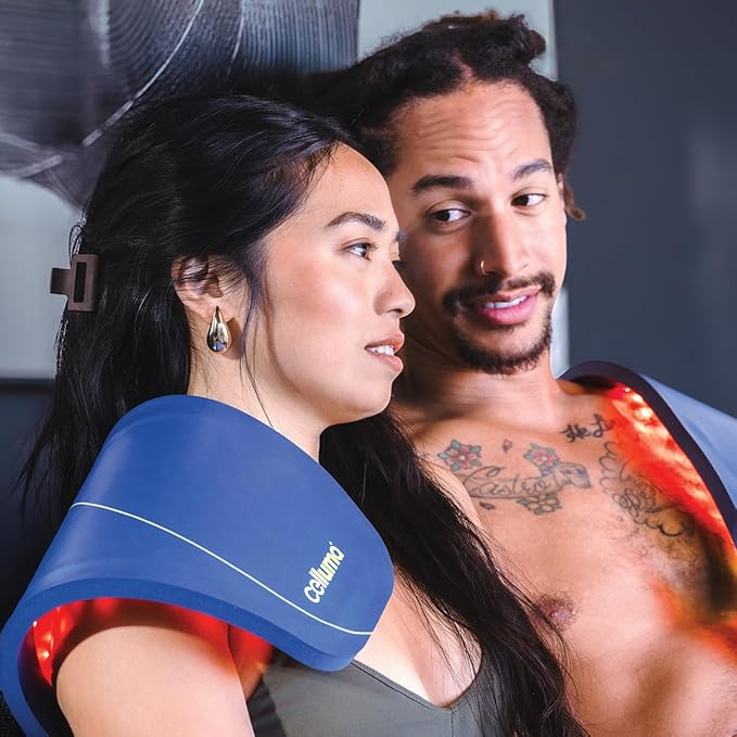 Celluma Home LED Light Therapy [with Rechargeable Battery Feature] | Two Modes of Treatment for reducing Facial Wrinkles, or Aches & Pain-Velvo Beauty