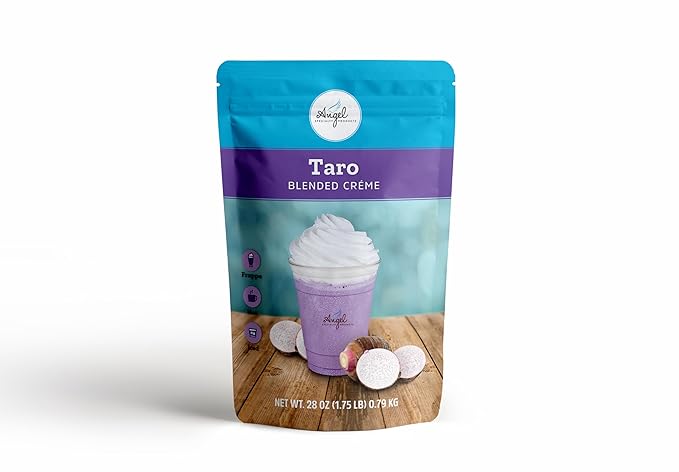 Taro Blended Crème Mix by Angel Specialty Products [1.75 lbs]-Velvo Beauty