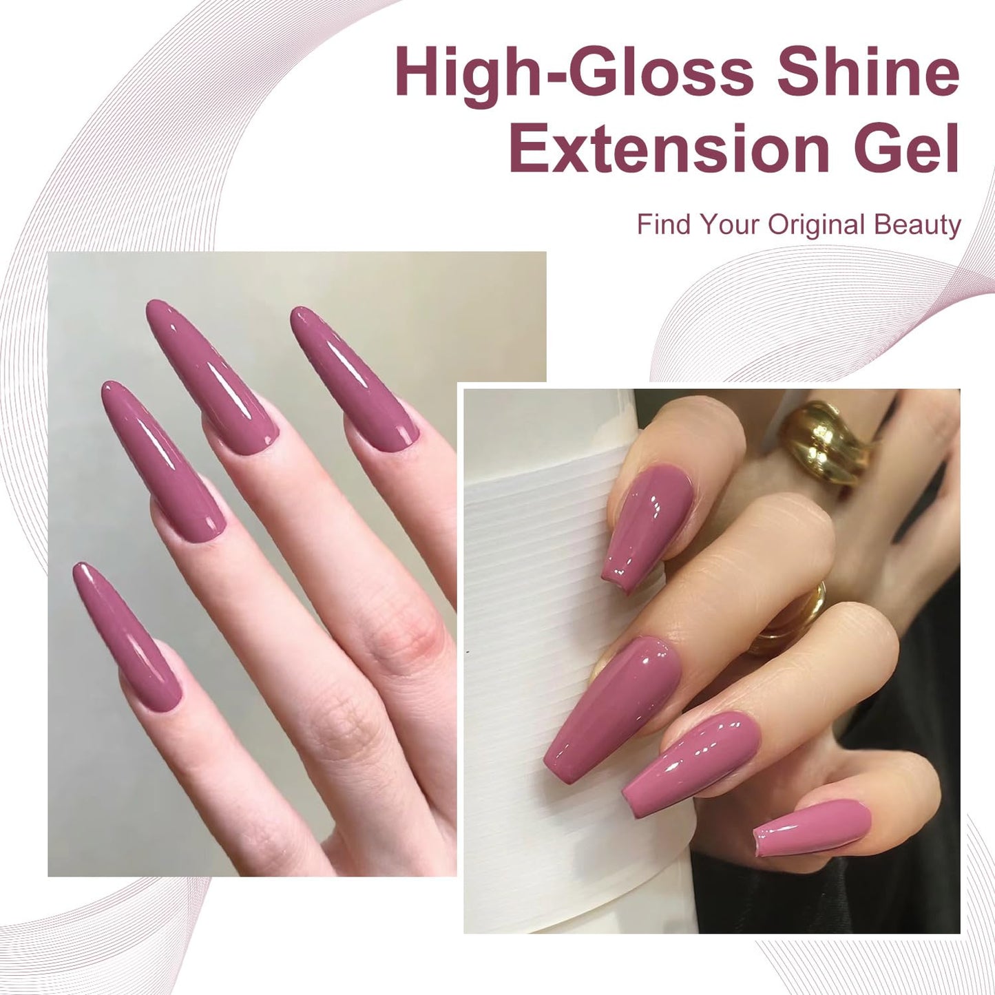 Major Dijit Quick Dry Nail Polish Dark Pink Summer Nail Lacquer for Nail Art Regular Nail Polish 0.41 fl oz.-Velvo Beauty