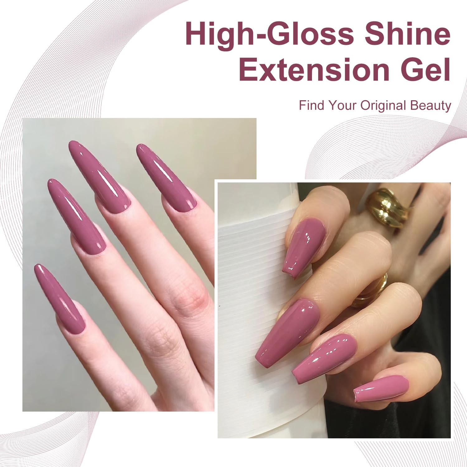 Major Dijit Quick Dry Nail Polish Dark Pink Summer Nail Lacquer for Nail Art Regular Nail Polish 0.41 fl oz.-Velvo Beauty