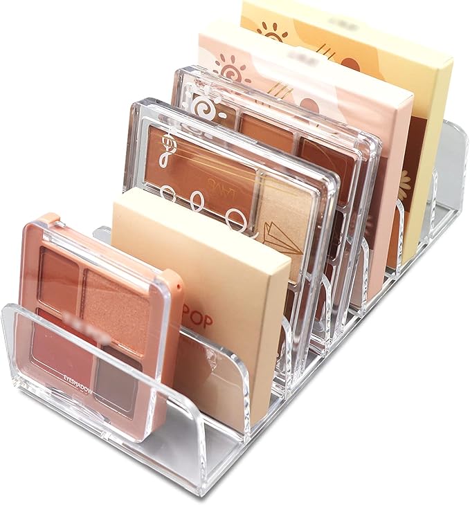 Makeup Organizer, Compact Makeup Palette Organize, for Bathroom Countertops, Vanities, Cabinets, Sleek Modern Cosmetics Storage Solution for - Eyeshadow Palettes, Contour Kits, Blush-Velvo Beauty