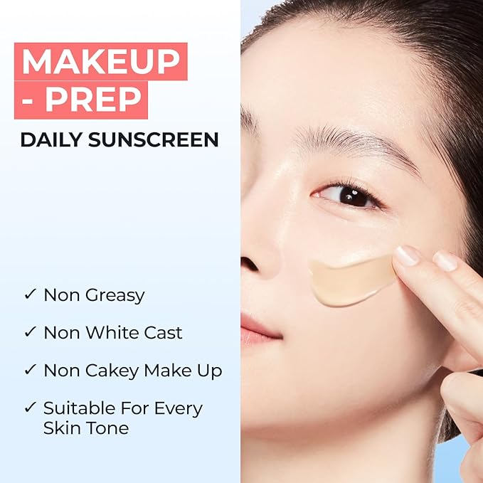 SPF 50 DOMINAS Tinted Sunscreen Moisturizer (1.7fl oz) - Tone Correction, Korean Skin Care, Broad-Spectrum UV Defense Sunblock, Water-in-Oil Formula for Lightweight, Panthenol, Sun Cream-Velvo Beauty