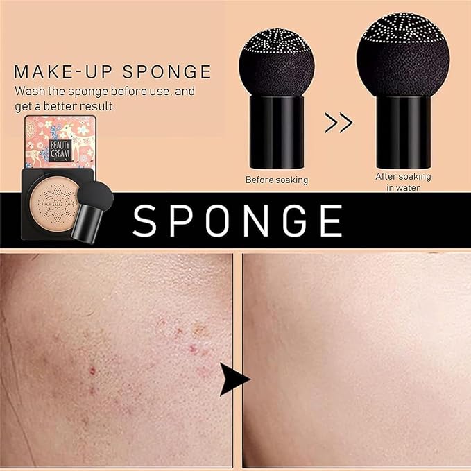 Beauty Cream, Beauty Linasi Clear Cover Beauty Cream, Air Cushion Cc Cream, Moisturizing Concealer, Makeup Long Lasting-Velvo Beauty