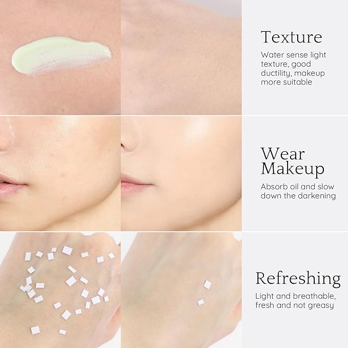 Color Correcting Makeup Primer, Tinted Face Primer Moisturizer Even Skin Tone Blur Pores Smooth Lines Hydrate Makeup Pore Primer Base Tone Correct- Natural Color 30ML-Velvo Beauty