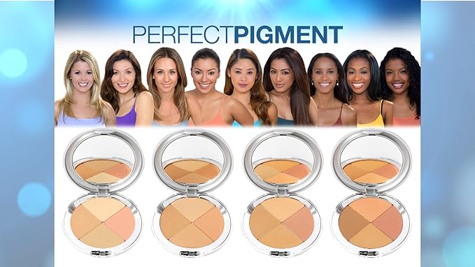 Christina Cosmetics Perfect Pigment 2: The 1 Minute Miracle Makeup! Full size 5 pc Kit - For Olive to Tan complexions-Velvo Beauty