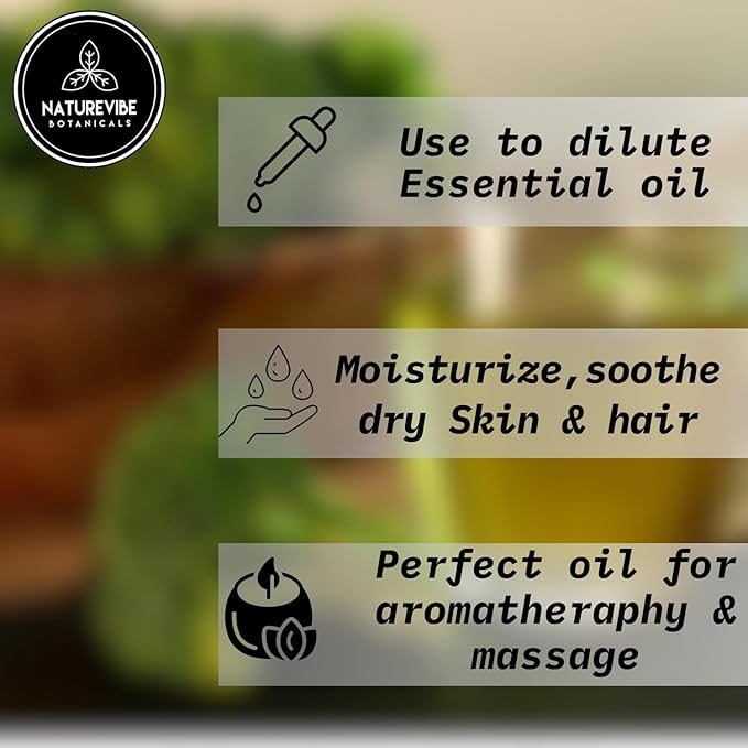 Naturevibe Botanicals Broccoli Oil 32 Ounces | 100% Pure and Natural | Great for Skin Care and Hair Care-Velvo Beauty