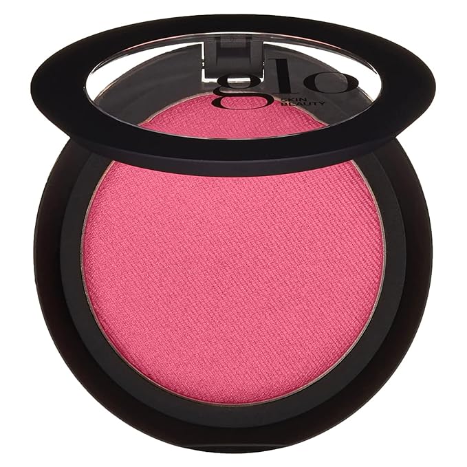 Glo Skin Beauty Blush (Passion) - Pressed Powder Blush for Cheeks, High Pigment Mineral Face Makeup Creates a Natural, Healthy Glow-Velvo Beauty