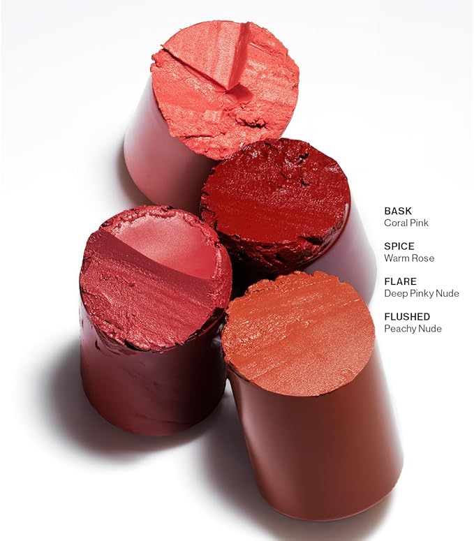 MAKE Beauty Heat Stroke Cream Blush Stick for Cheeks with Natural Hydrating Dewy Finish. Creamy Gel Blush Balm - Shade Slush, Violet Purple Cheek Tint-Velvo Beauty