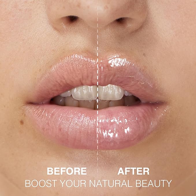 Lip Plumper Gloss Lip Job - Plumping Lip Gloss with Glossy Finish - Lip Pump Gloss with Hydrating & Smoothing Formula - 0.14 Fl Oz (Aura Breeze)-Velvo Beauty